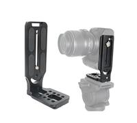 Universal L-Shape Mount for Arca Swiss, DSLR Camera Mount L-Bracket Vertical with Quick Release Plate, Quick Release L-Mount for Canon Nikon Sony Came