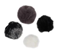 Universal Lavalier MicróFono Furry Parabrisas Fur Windshield Wind Muff Soft para Lapel Mic 5Mm