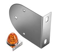 Universal Light Bracket, Quick Install with Stainless Steel Material, Versatile Lamp Support for Roof Side Taillight, Sleek Mount with Compact Build, Automobile Bracket for Trailer Van