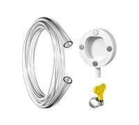 Universal Magnetic Drain Kit: The Window Ac Drain Kit secures with a magnet