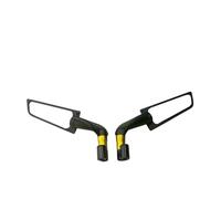 Universal Manilla Para MT 03 07 09 R1R3R7 Accesorios De Motocicleta Stealth Winglets Para Girar Espejos Ajustables Espejos redondos para motocicleta(Gold)