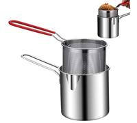 Universal Mini Fryer, Pot Japanese-Style Oil-Saving, Small Fryer Indoor