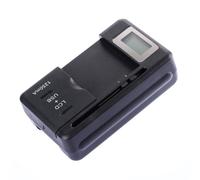 Universal Mobile Battery Charger LCD Indicator Screen with USB-Port for Cell Phone Chargers Battery Charging US Plug