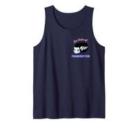 Universal Monsters Anime Bride of Frankenstein Front & Back Camiseta sin Mangas