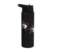 Universal Monsters Bride Dramatic All Over Print Stainless Steel Insulated Water Bottle