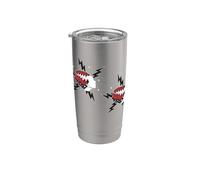 Universal Monsters Bride Dramatic All Over Print Vaso térmico de acero inoxidable de doble pared