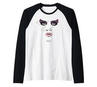 Universal Monsters Bride Minimalist Portrait Camiseta Manga Raglan