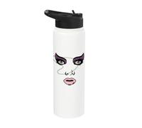 Universal Monsters Bride Minimalist Portrait Stainless Steel Insulated Water Bottle