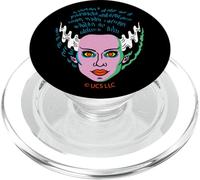 Universal Monsters Bride of Frankenstein Retro Big Face PopSockets PopGrip para MagSafe