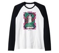 Universal Monsters Bride Psychedelic Horror Camiseta Manga Raglan