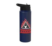 Universal Monsters Bride Retro Dramatic Goth Stainless Steel Insulated Water Bottle