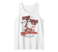 Universal Monsters Bride Retro Goth Femme Fatale Camiseta sin Mangas