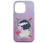 Universal Monsters Bride Rose Frame Decoupage Carcasa para iPhone 13 Pro