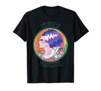 Universal Monsters Bride Stain Glass Side Profile Camiseta