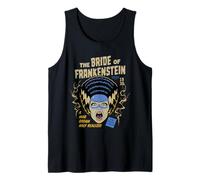 Universal Monsters Bride Vintage Halloween Mask Camiseta sin Mangas