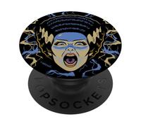 Universal Monsters Bride Vintage Halloween Mask PopSockets PopGrip Adhesivo