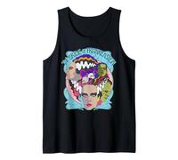 Universal Monsters Bride Vintage Horror Collage Camiseta sin Mangas