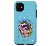Universal Monsters Bride Vintage Horror Collage Carcasa para iPhone 11