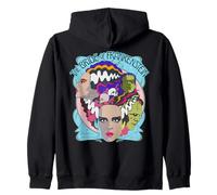 Universal Monsters Bride Vintage Horror Collage Sudadera con Capucha