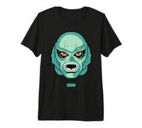 Universal Monsters Creature from The Black Lagoon Portrait Camiseta Premium