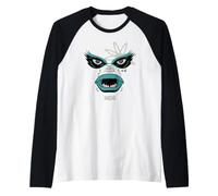 Universal Monsters Creature Glam Portrait Camiseta Manga Raglan