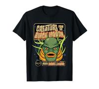 Universal Monsters Creature Retro Halloween Mask Camiseta
