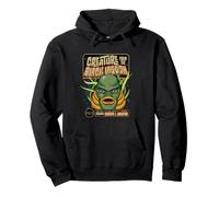 Universal Monsters Creature Retro Halloween Mask Sudadera con Capucha