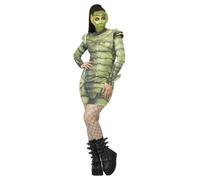 Universal Monsters Criatura desde El Negro Mujer Halloween Monster Disfraz