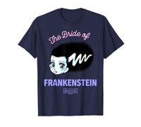Universal Monsters Cute Anime Bride of Frankenstein Camiseta