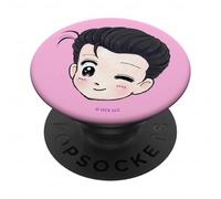 Universal Monsters Cute Anime Dracula Let’s Fang out! PopSockets PopGrip Adhesivo