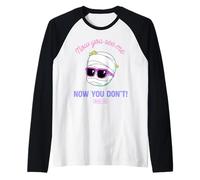 Universal Monsters Cute Anime Invisible Man Now You See Me Camiseta Manga Raglan