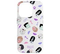 Universal Monsters Cute Anime Monster Pattern Carcasa para iPhone 14 Pro