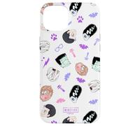 Universal Monsters Cute Anime Monster Pattern Carcasa para iPhone 15 Plus