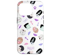 Universal Monsters Cute Anime Monster Pattern Carcasa para iPhone 16 Pro