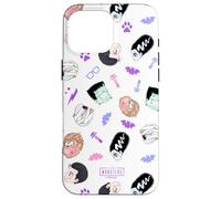 Universal Monsters Cute Anime Monster Pattern Carcasa para iPhone 16 Pro MAX