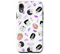 Universal Monsters Cute Anime Monster Pattern Carcasa para iPhone XR