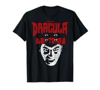 Universal Monsters Distressed Dracula Portrait Logo Camiseta