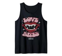 Universal Monsters Dracula Love Bites Retro Goth Camiseta sin Mangas
