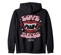 Universal Monsters Dracula Love Bites Retro Goth Sudadera con Capucha