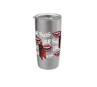 Universal Monsters Dracula Love Sucks All Over Print Vaso térmico de acero inoxidable de doble pared