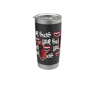 Universal Monsters Dracula Love Sucks All Over Print Vaso térmico de acero inoxidable de doble pared