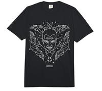 Universal Monsters Dracula Retro Goth Geometric Comfort Colors Adult Heavyweight T-Shirt