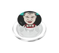 Universal Monsters Dracula Retro Goth Linework PopSockets PopGrip para MagSafe