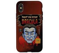 Universal Monsters Dracula Vintage Halloween Mask Carcasa para iPhone X/XS