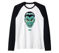 Universal Monsters Dracula Vintage Portrait Camiseta Manga Raglan