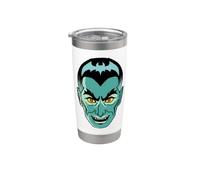 Universal Monsters Dracula Vintage Portrait Vaso térmico de acero inoxidable de doble pared