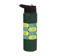 Universal Monsters Drive In Horror Tickets All Over Print Stainless Steel Insulated Water Bottle