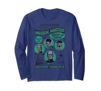 Universal Monsters Drive-In Terror Movie Night Manga Larga