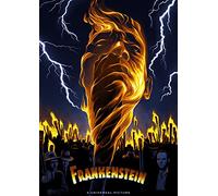 Universal Monsters FaNaTtik Art Print Frankenstein Limited Edition 42 x 30 cm