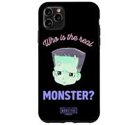 Universal Monsters Frankenstein Anime Who’s The Real Monster Carcasa para iPhone 11 Pro MAX